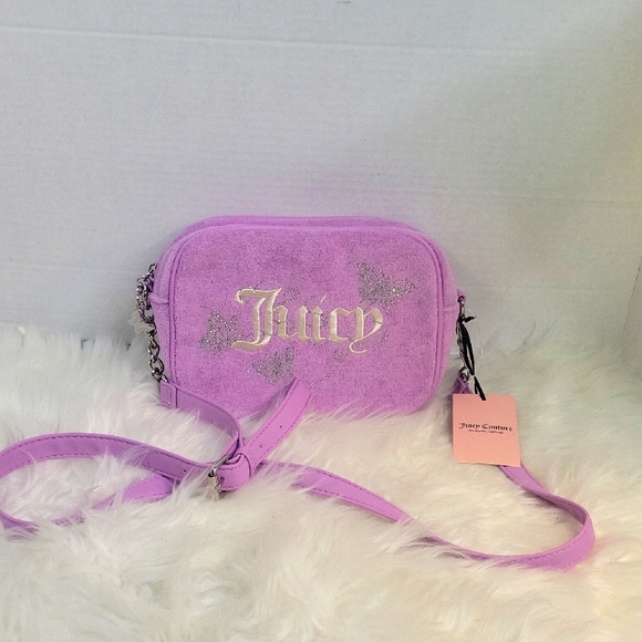 Juicy Couture Handbags - Juicy Couture Purple Shoulder Bag with Elegant Design